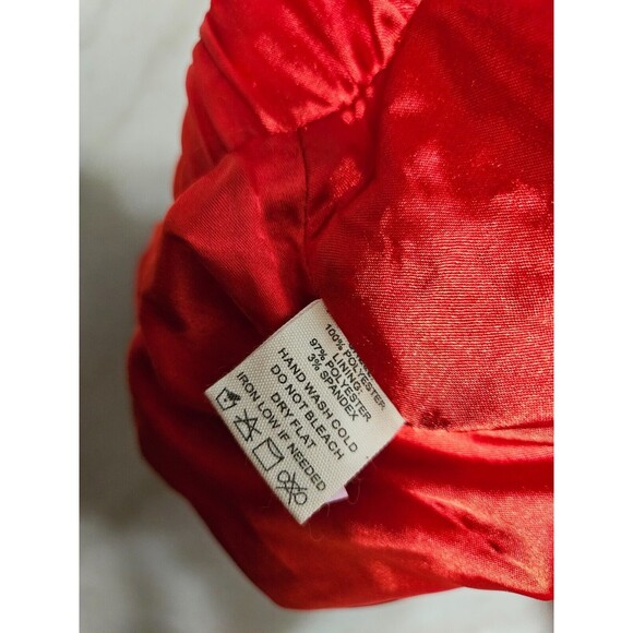 Peach Love Girl's Metallic Sequin Skirt Elastic Waist Ruffle Dance Shorts Size S - Picture 5 of 7